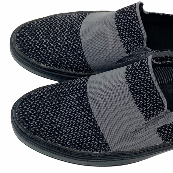 UGG Sammy Slip On Shoe Women’s Size 7.5 Black Grey Knit Upper - Picture 4 of 14